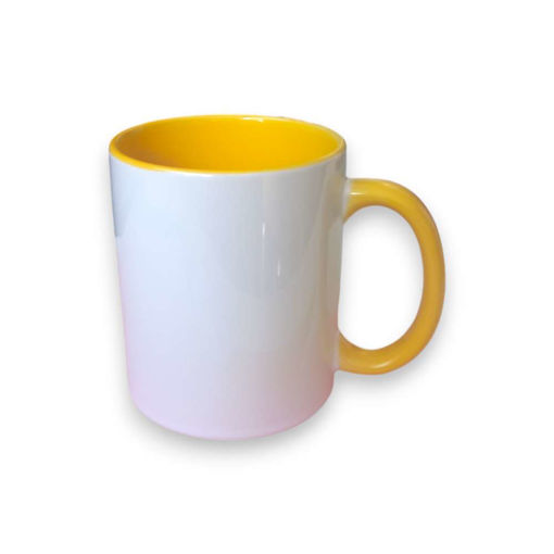 Picture of PERSONALISED MUG YELLOW